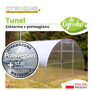 polycarbonate greenhouse tunnel