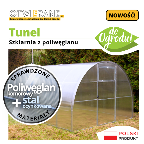 polycarbonate greenhouse tunnel