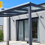 Aluminium terrace canopy