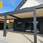 Aluminium pergola